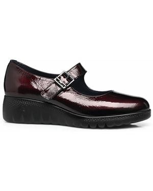 Fluchos Ballerines MOCASSINS F2247 - Noir
