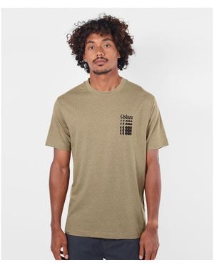 Oxbow T-Shirt Tee-Shirt Manches Courtes Collage - Vert