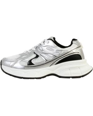 Super Mode Baskets Basses Basket À Lacets - Blanc