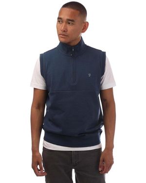 Farah Sweatshirts Clint - Bleu
