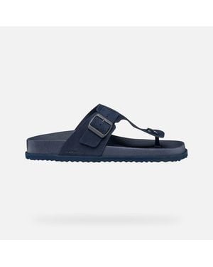 Geox Tongs U Parnaiba - Bleu