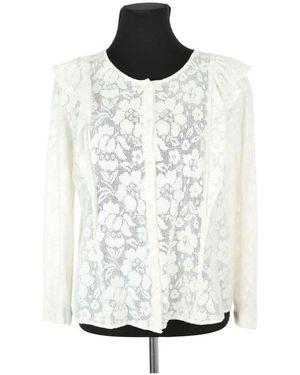 Des Petits Hauts Blouses Blouse en coton - Blanc