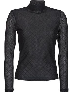Morgan Langarmshirt Tmesh - Schwarz