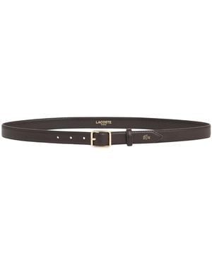 Lacoste Ceinture Ceinture Femme Ref 68970 R78 - Noir