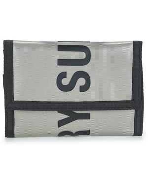Superdry Portafoglio Tarp Tri-Fold Wallet - Grigio