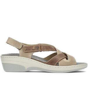 Interbios Sandales Sandales tressées 3017 - Multicolore