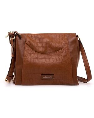 Maria Mare Sac Bandouliere CORTE - Marron