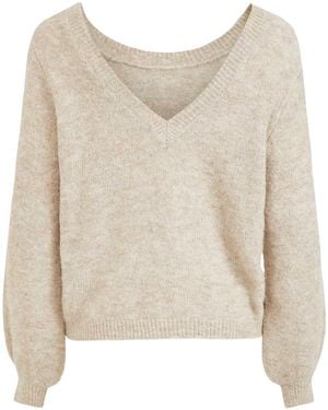 Vila Pull Jamina - Blanc
