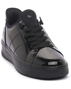 Jana Baskets SOFTLINE BLK PATENT - Noir