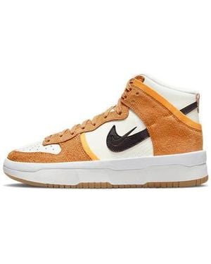 Nike Baskets basses Dunk High Up Rebel Mars Yard - Métallisé