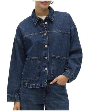 Vero Moda Veste 10336557-DBD - Bleu