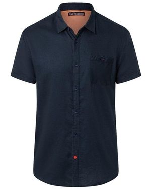 Timezone Chemise Chemise Homme Manches Courtes Timzeone Ref 53167 - Bleu