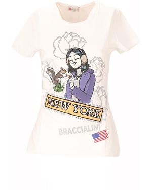 Braccialini T-Shirt T-Shirts Btop324 - Blanc