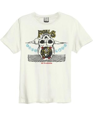 Amplified T-shirt Go To Heaven - Blanc