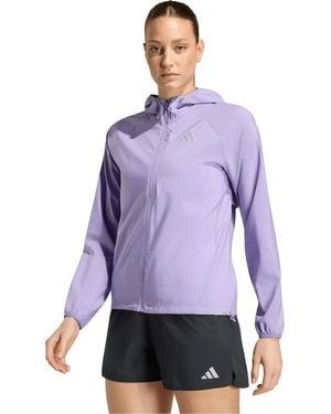 adidas Veste Run Ess Jkt W - Violet
