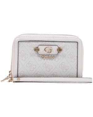 Guess Portefeuille COLEEN LOGO SML ZIP SWSG97 49164 - Gris