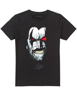 Dc Comics T-shirt Portrait - Noir