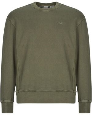 Levi's Sweatshirts AUTHENTIC CREW - Vert
