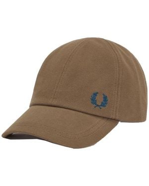 Fred Perry Casquette PIQUE CLASSIC CAP - Marron