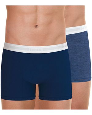 EMINENCE Boxers Lot de 2 boxers Tailor Coton bio - Bleu