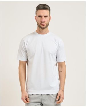 Gazzarrini T-Shirt T-Shirt Homme Basique Col Rond - Blanc