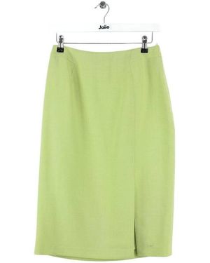 Mugler Jupes Jupe en laine verte