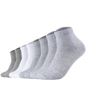 S.oliver Chaussettes unisexe Chaussettes Paquet de 8 - Gris