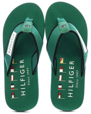 Tommy Hilfiger Teenslippers - Groen
