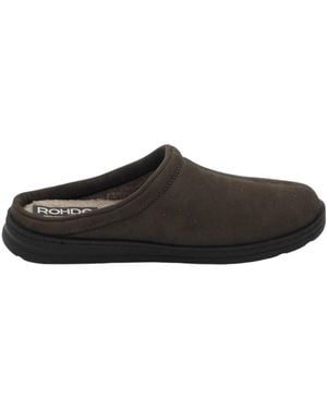 Rohde Chaussons Mules 7141 - Noir