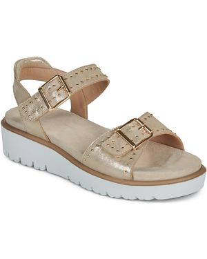 Ara Sandalen Met Sleehak Bilbao-S - Metallic