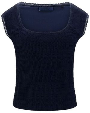 Guess Debardeur W6GP19 K2949-G7P1 - Bleu