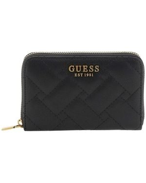 Guess Portefeuille Porte-Monnaie Ref 61019 14*9*3 Cm - Noir