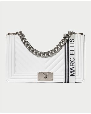Marc Ellis Cabas Sac à bandoulière à chaîne - Métallisé