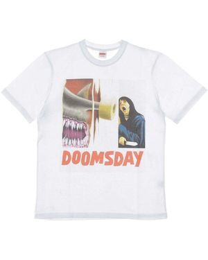 Doomsday T-shirt Sharking - Blanc