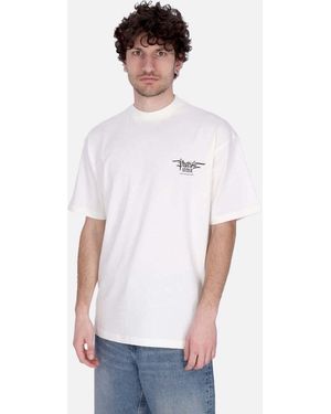 Phobia T-Shirt Maglietta Uomo Fiery Cobra Print Tee - Blanc
