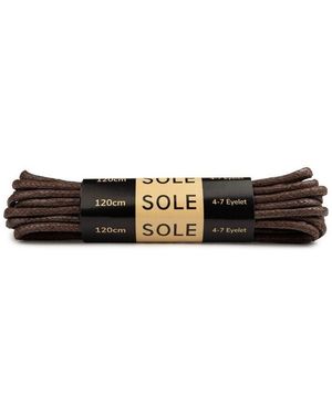 Sole Lacets 120Cm Wax Lacets - Noir