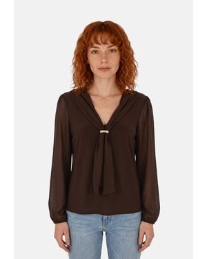 Morgan T-Shirt 252-Thival - Marron