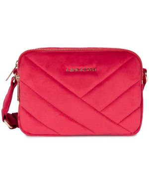 Lancaster Sac Sac trotteur Velvet Matelassé - Rose