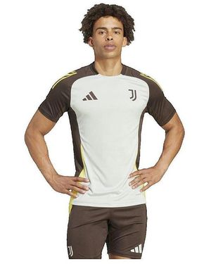 adidas T-Shirt Korte Mouw T-Shirt Juventus Training 2024-2025 - Metallic
