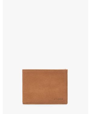 Etrier Portefeuille Porte-cartes cuir OIL 080-EOIL5021 - Marron