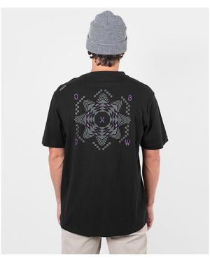 Oxbow T-Shirt Tee-Shirt Manches Courtes Psych - Noir