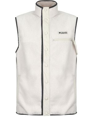 Columbia Polaire Helvetia Ii Vest - Blanc