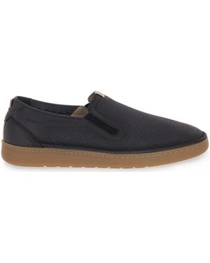 Fluchos Mocassins Vegabuck Oceano - Blauw