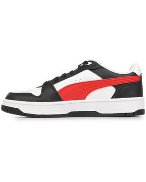 PUMA Baskets Rebound Slam Lo Jr - Rouge