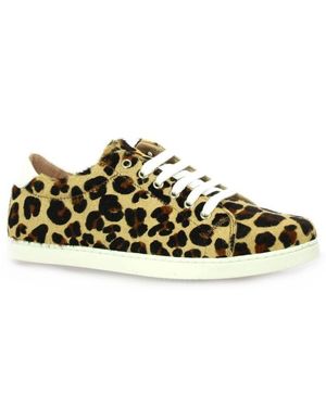 So Send Baskets Derby cuir poulain - Multicolore