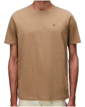 Napapijri Polo SALIS SS SUM - Marron