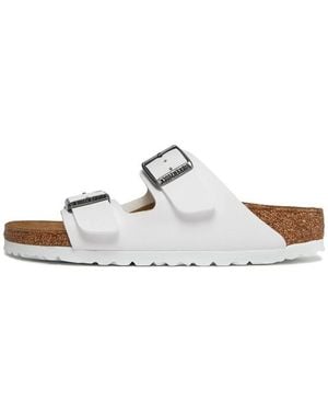 Birkenstock Sandales Arizona Birko-Flor Narrow - Blanc