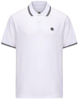 Pretty Green Polo Barton - Blanc