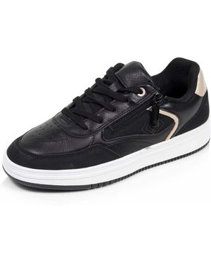 Isotoner Baskets Baskets Semelle Mousse Everywear Mémoire De Forme - Noir