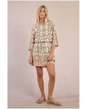Molly Bracken Robe Courte 97539 - Marron